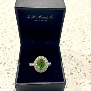 Peridot ring